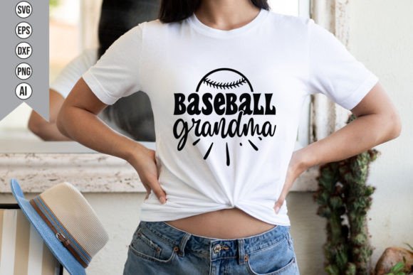 Baseball Grandma Graphics for T-Shirt Designs Review