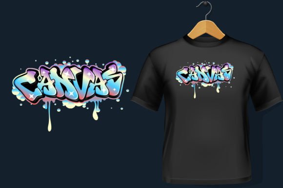 Canvas Graphics for T-Shirt Designs & Editorial Publishing