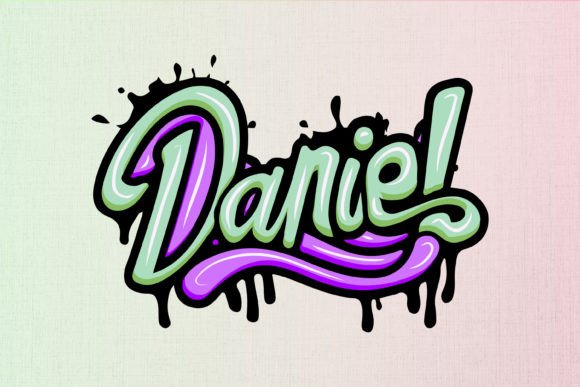 Daniel: Graffiti Graphics for T-Shirt Designs