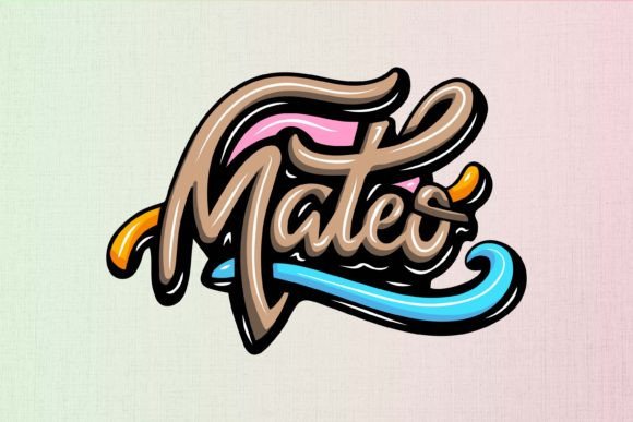 Mateo: Dynamic Graffiti Graphics for T-Shirt Designs