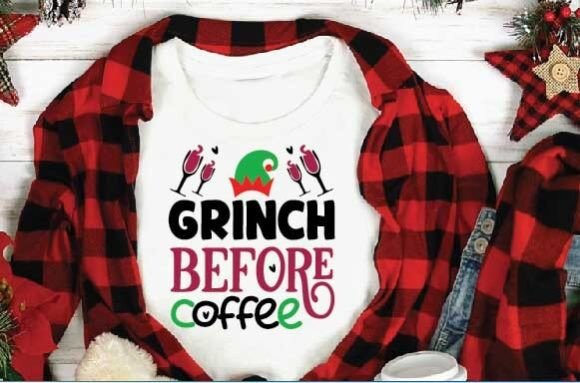 Reviewing Grinch Before Coffee Svg for T-Shirt Designs & Graphics