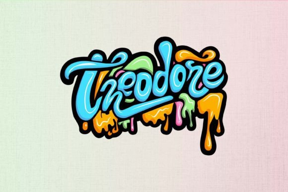 Theodore: Graffiti Graphics for T-Shirt Designs